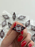 60th Anniversary Pins