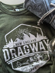 NEW Rustic Mountains Crewneck Sweatshirt - Military Green