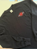 Embroidered 60th Logo - Black Waffle Knit Long Sleeve
