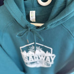 NEW Rustic Mountains Hoodie - Deep Sea Green