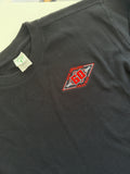 Embroidered 60th Logo - Black Waffle Knit Long Sleeve