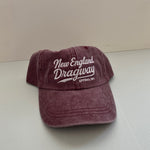 NEW Vintage Script - Maroon Baseball Cap