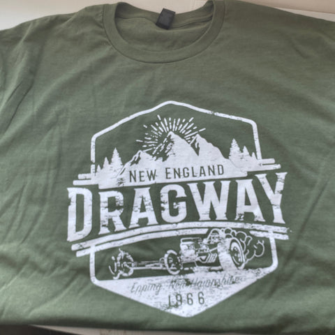 Rustic Mountain Cactus Green Tee