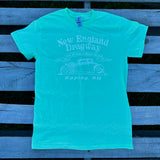 Burnin' Rubber Tee - Mint Green