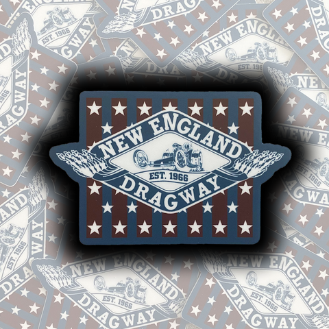 Stars and Stripes Decal SMALL